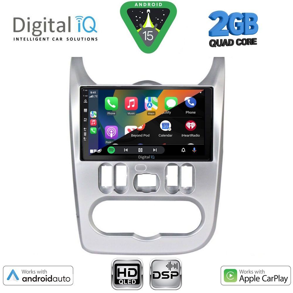 DIGITAL IQ BXC 3101SL_CPAA (9inc) MULTIMEDIA TABLET for DACIA DUSTER – LOGAN – SANDERO mod. 2006-2012 (SILVER) DIGITAL IQ BXC 3101SL_CPAA (9inc) MULTIMEDIA TABLET for DACIA DUSTER – LOGAN – SANDERO mod. 2006-2012 (SILVER)