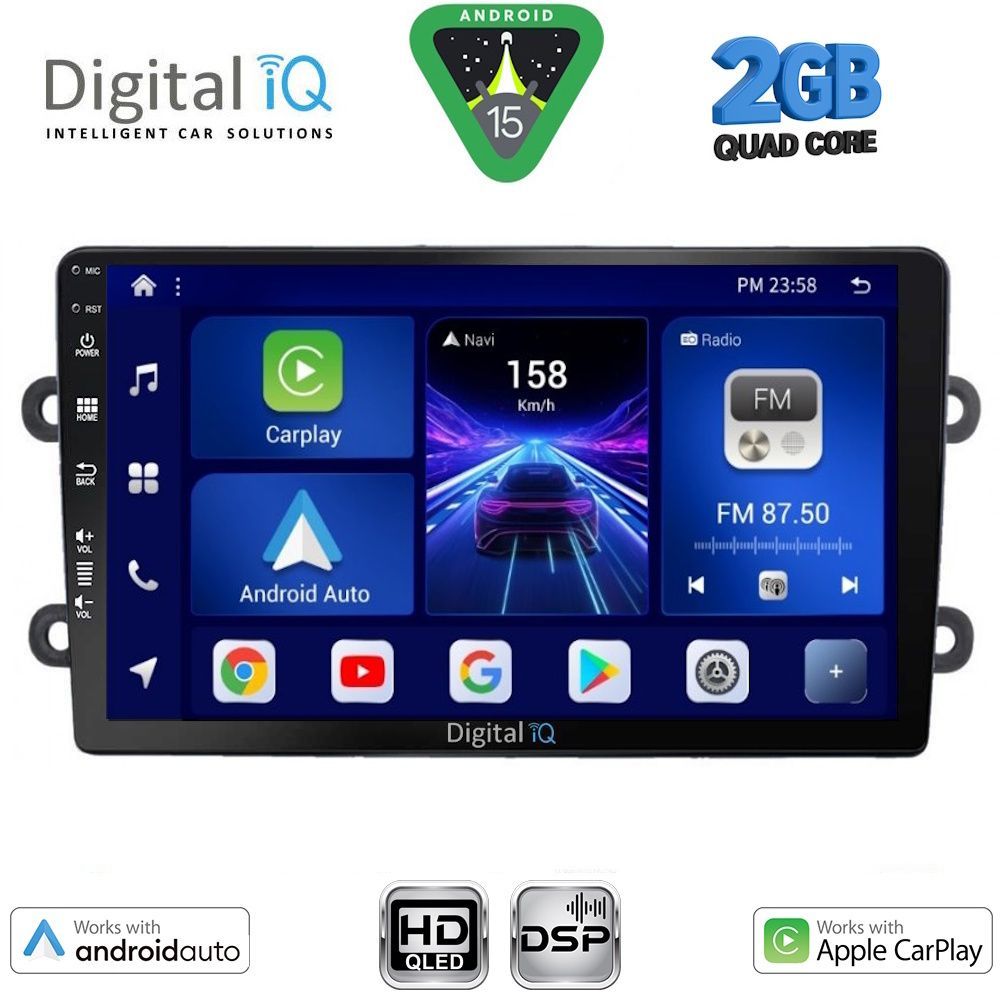 DIGITAL IQ BXC 3102_CPAA (9inc) MULTIMEDIA TABLET for DACIA DUSTER mod. 2012-2019 DIGITAL IQ BXC 3102_CPAA (9inc) MULTIMEDIA TABLET for DACIA DUSTER mod. 2012-2019