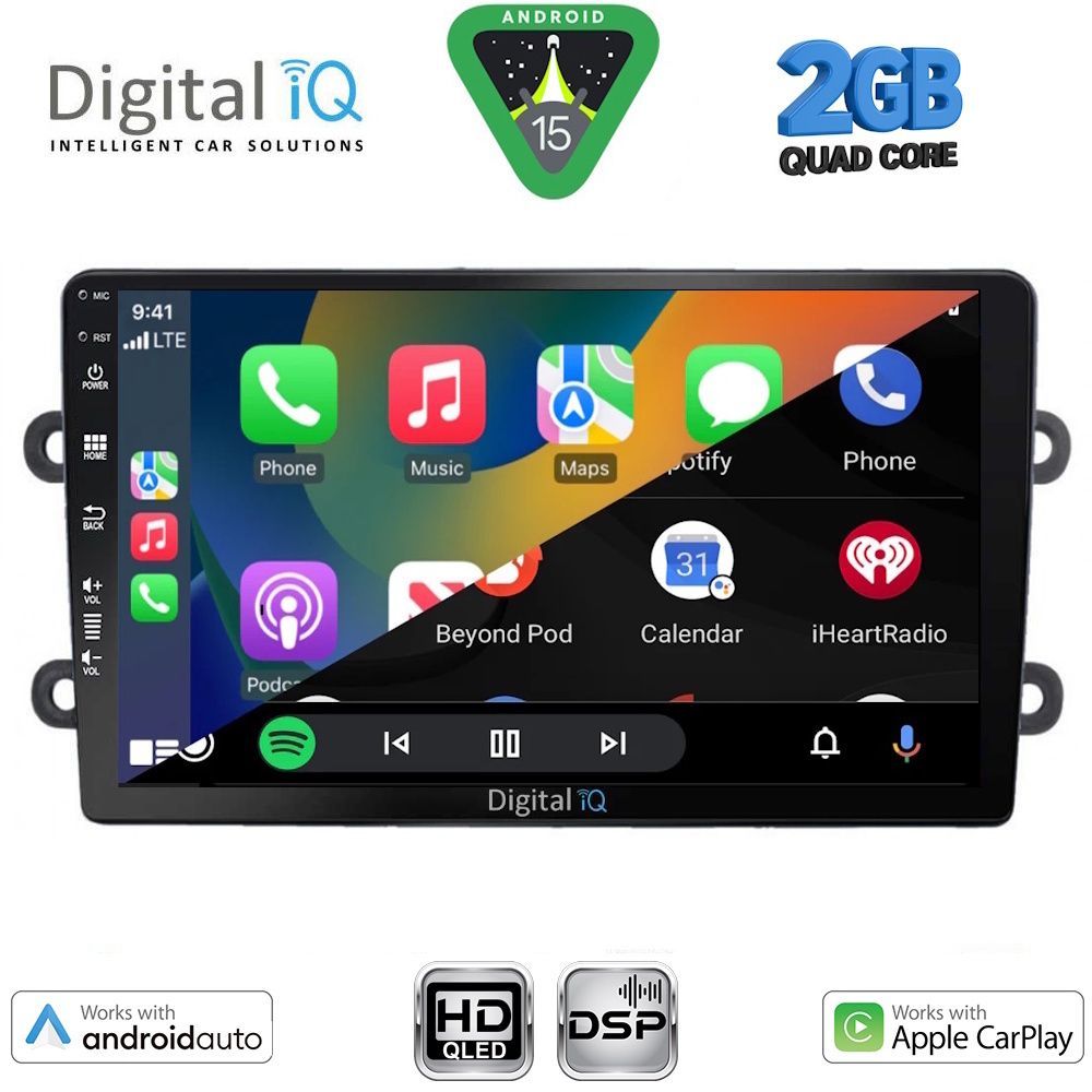 DIGITAL IQ BXC 3102_CPAA (9inc) MULTIMEDIA TABLET for DACIA DUSTER mod. 2012-2019 DIGITAL IQ BXC 3102_CPAA (9inc) MULTIMEDIA TABLET for DACIA DUSTER mod. 2012-2019