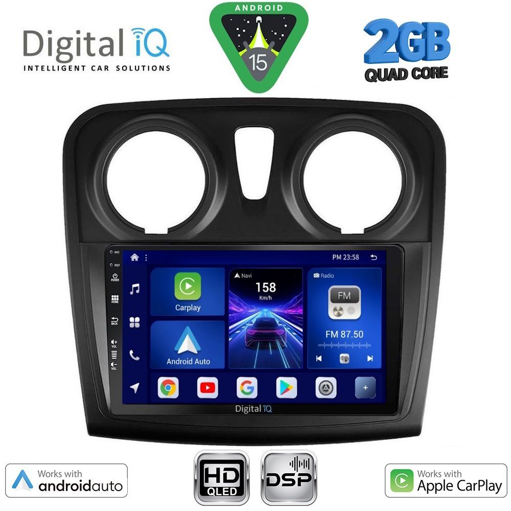 DIGITAL IQ BXC 3108_CPAA (9inc) MULTIMEDIA TABLET for DACIA LOGAN – SANDERO mod. 2012-2019 DIGITAL IQ BXC 3108_CPAA (9inc) MULTIMEDIA TABLET for DACIA LOGAN – SANDERO mod. 2012-2019
