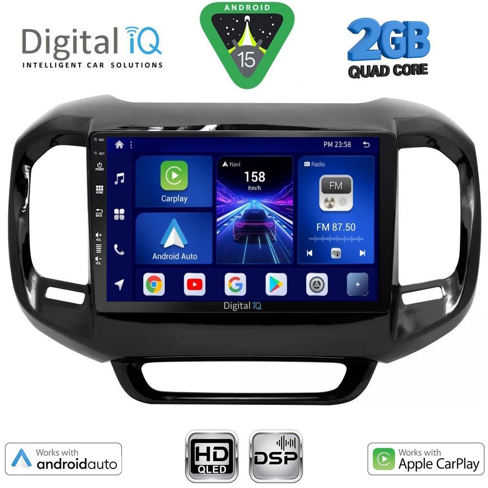 DIGITAL IQ BXC 3127_CPAA (9inc) MULTIMEDIA TABLET for FIAT TORO mod. 2017-2026 DIGITAL IQ BXC 3127_CPAA (9inc) MULTIMEDIA TABLET for FIAT TORO mod. 2017-2026