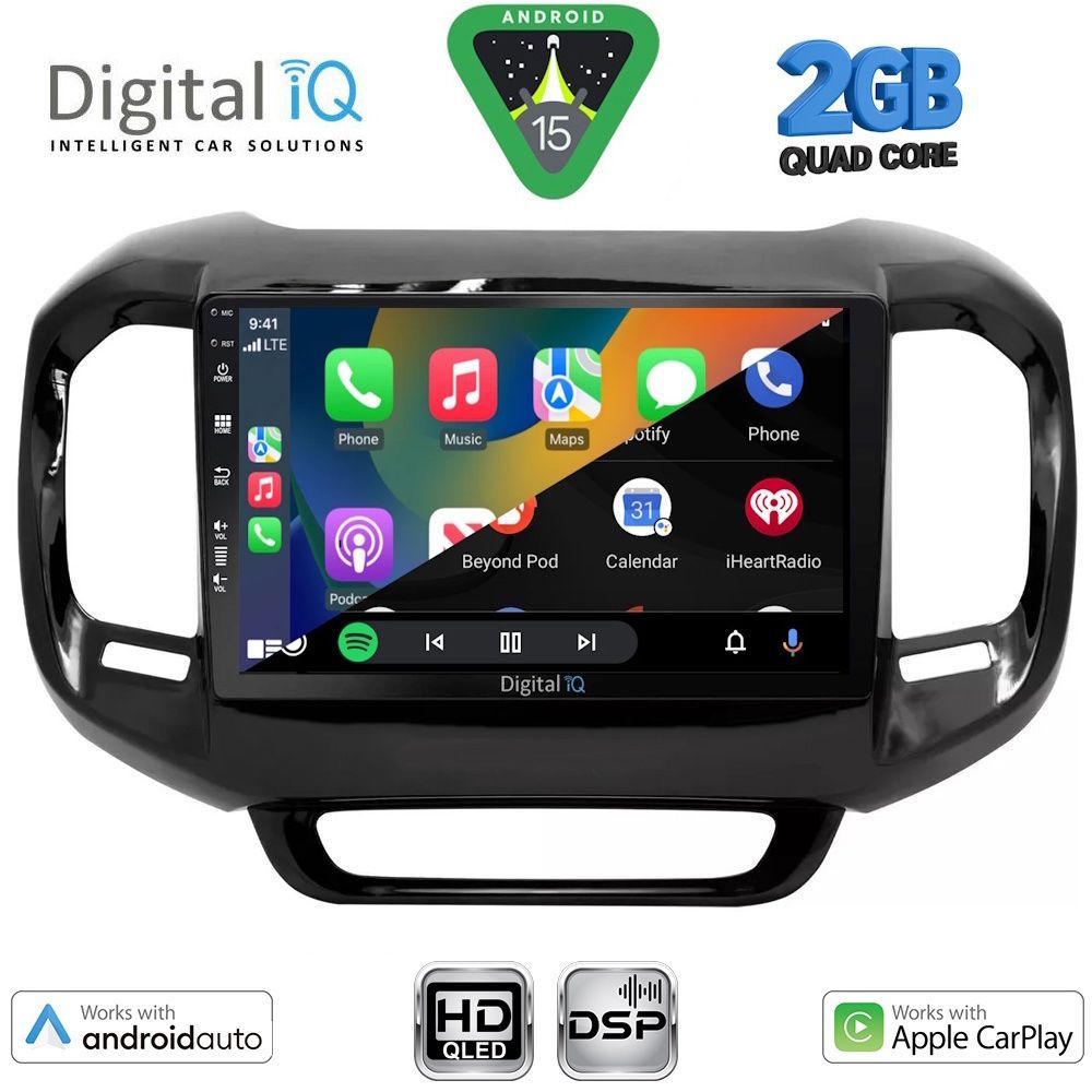 DIGITAL IQ BXC 3127_CPAA (9inc) MULTIMEDIA TABLET for FIAT TORO mod. 2017-2026 DIGITAL IQ BXC 3127_CPAA (9inc) MULTIMEDIA TABLET for FIAT TORO mod. 2017-2026