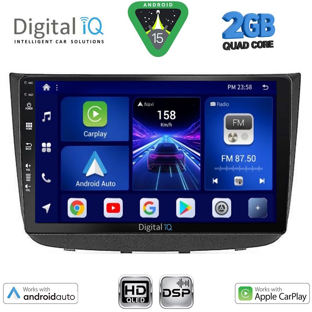 DIGITAL IQ BXC 3420_CPAA (10inc) MULTIMEDIA TABLET for MERCEDES VITO - VIANO (W639) mod. 2003-2007 DIGITAL IQ BXC 3420_CPAA (10inc) MULTIMEDIA TABLET for MERCEDES VITO - VIANO (W639) mod. 2003-2007