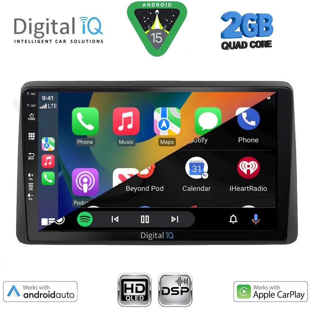 DIGITAL IQ BXC 3453_CPAA (10inc) MULTIMEDIA TABLET for NISSAN JUKE mod. 2021-2026 DIGITAL IQ BXC 3453_CPAA (10inc) MULTIMEDIA TABLET for NISSAN JUKE mod. 2021-2026