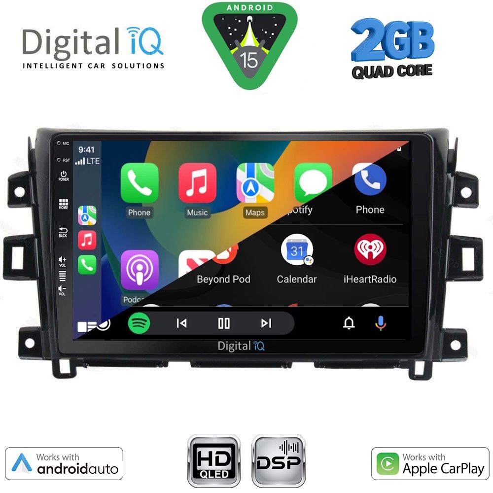 DIGITAL IQ BXC 3456_CPAA (10inc) MULTIMEDIA TABLET for NISSAN NAVARA mod. 2016-2025 DIGITAL IQ BXC 3456_CPAA (10inc) MULTIMEDIA TABLET for NISSAN NAVARA mod. 2016-2025