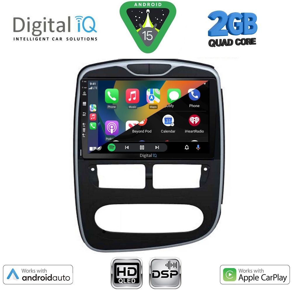 DIGITAL IQ BXC 3544_CPAA (10inc) MULTIMEDIA TABLET for RENAULT CLIO mod. 2012-2015 DIGITAL IQ BXC 3544_CPAA (10inc) MULTIMEDIA TABLET for RENAULT CLIO mod. 2012-2015