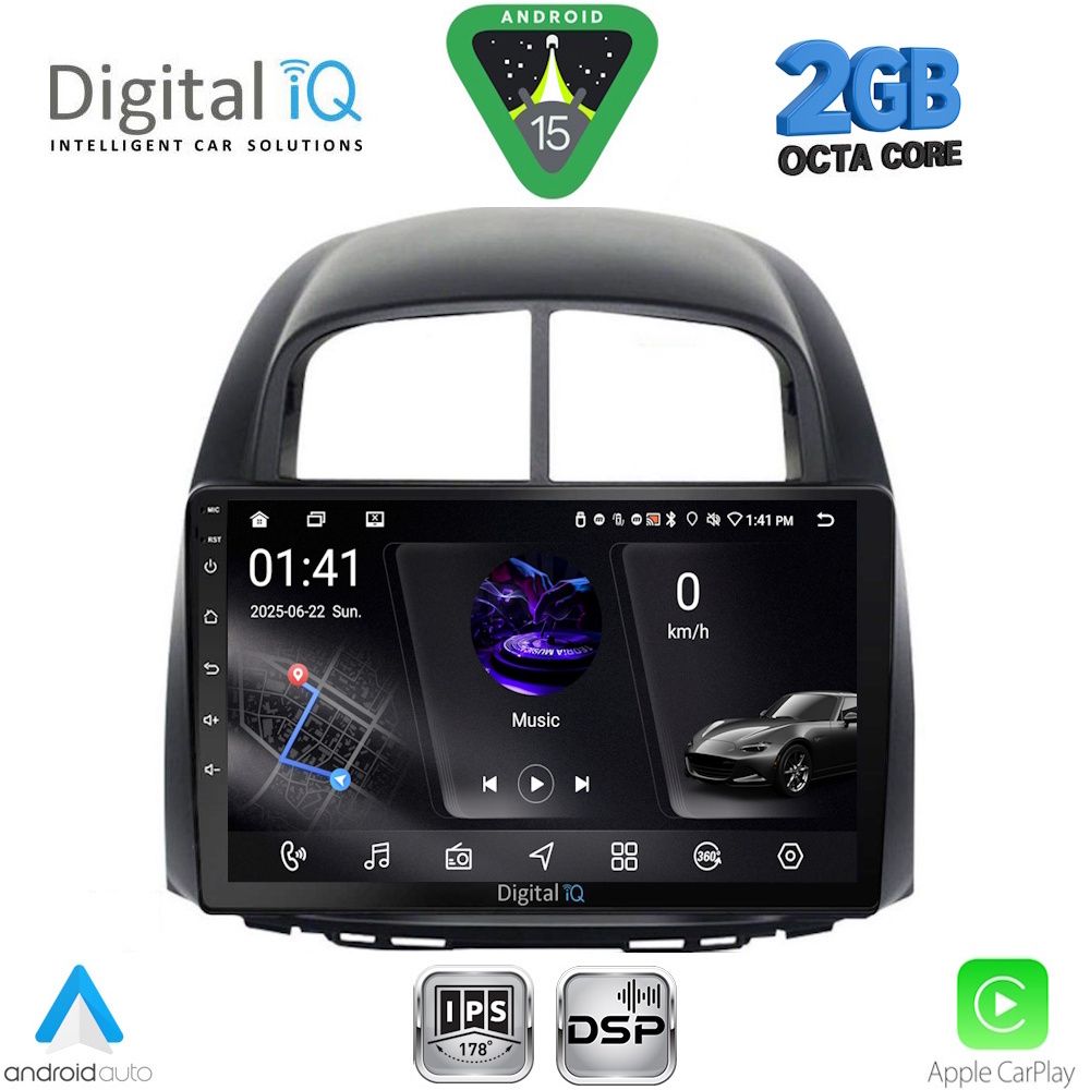 DIGITAL IQ RSF 4124_CPA (10inc) MULTIMEDIA TABLET for DAIHATSU SIRION mod. 2006-2012 DIGITAL IQ RSF 4124_CPA (10inc) MULTIMEDIA TABLET for DAIHATSU SIRION mod. 2006-2012