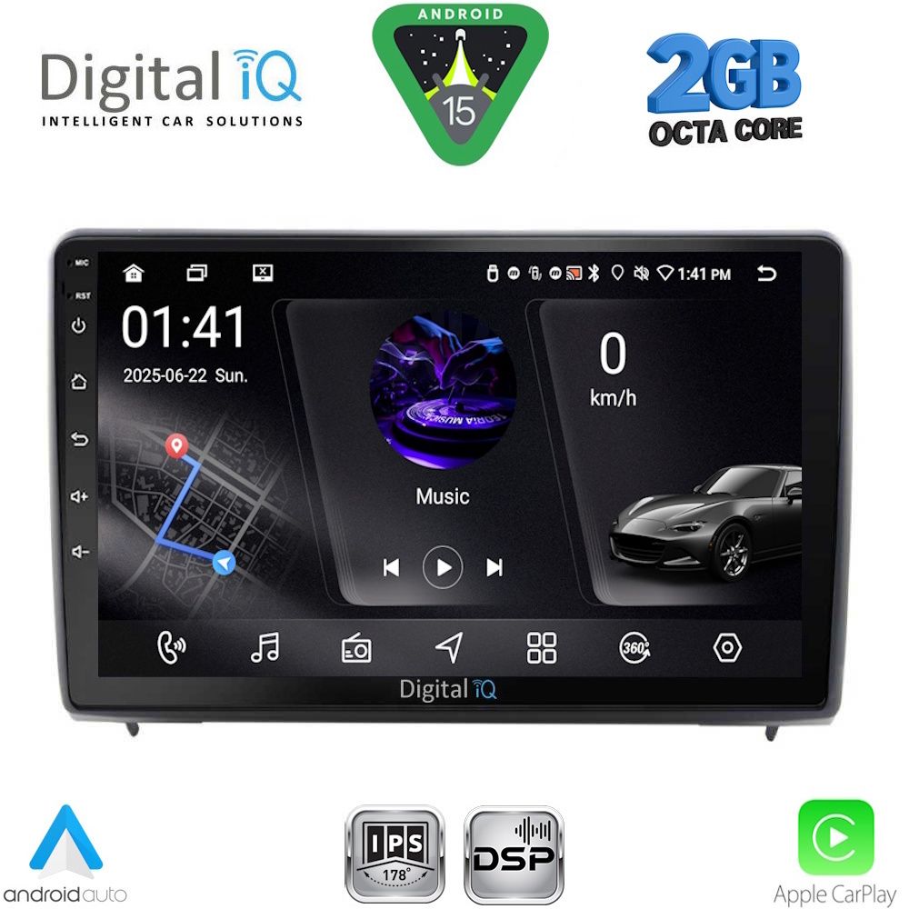 DIGITAL IQ RSF 4151_CPA (10inc) MULTIMEDIA TABLET for FORD ECOSPORT mod. 2018-2023 DIGITAL IQ RSF 4151_CPA (10inc) MULTIMEDIA TABLET for FORD ECOSPORT mod. 2018-2023