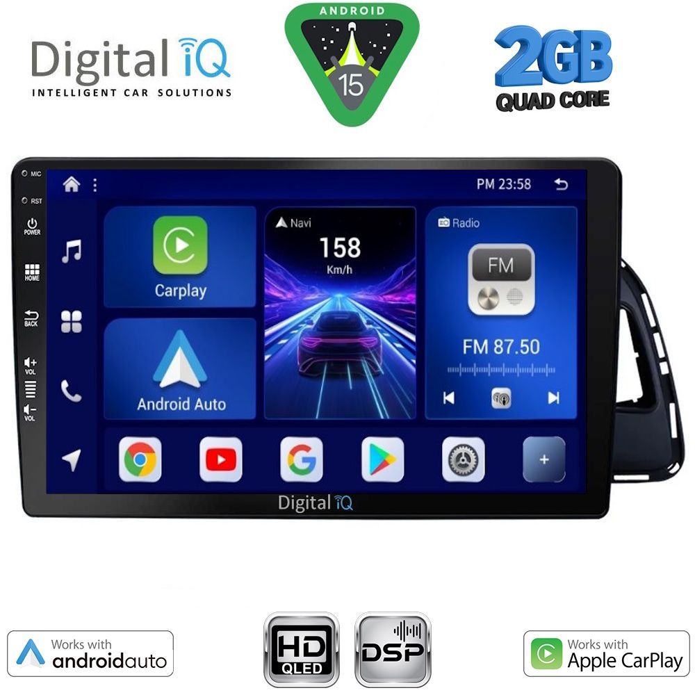 DIGITAL IQ BXC 3015_CPAA (10inc) MULTIMEDIA TABLET for AUDI Q5 mod. 2010-2018 DIGITAL IQ BXC 3015_CPAA (10inc) MULTIMEDIA TABLET for AUDI Q5 mod. 2010-2018