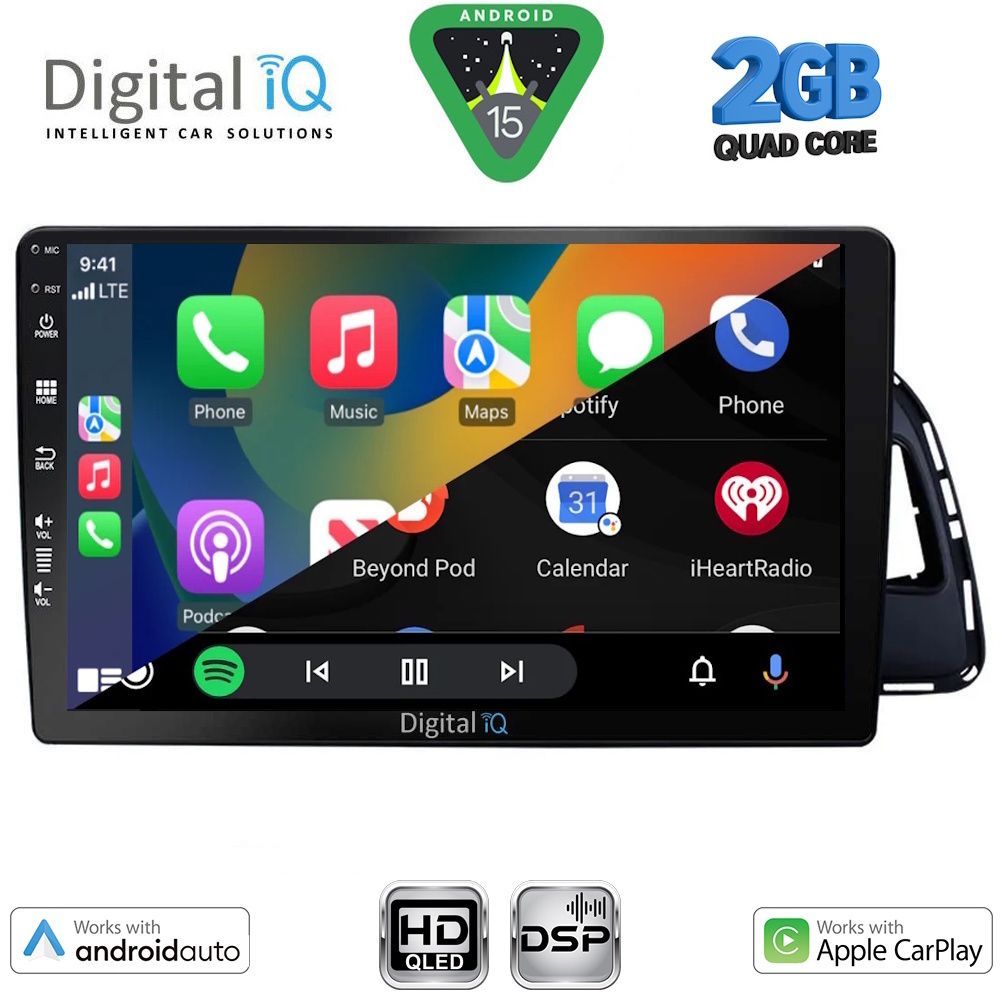 DIGITAL IQ BXC 3015_CPAA (10inc) MULTIMEDIA TABLET for AUDI Q5 mod. 2010-2018 DIGITAL IQ BXC 3015_CPAA (10inc) MULTIMEDIA TABLET for AUDI Q5 mod. 2010-2018