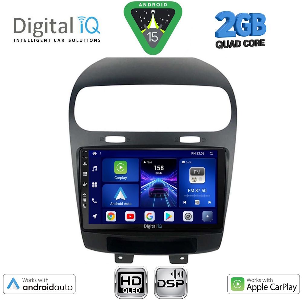 DIGITAL IQ BXC 3144_CPAA (9inc) MULTIMEDIA TABLET for FIAT FREEMONT mod. 2008-2020 DIGITAL IQ BXC 3144_CPAA (9inc) MULTIMEDIA TABLET for FIAT FREEMONT mod. 2008-2020