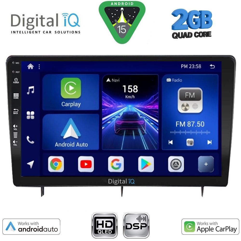 DIGITAL IQ BXC 3192_CPAA (10inc) MULTIMEDIA TABLET for HONDA CIVIC mod. 2022-2026 DIGITAL IQ BXC 3192_CPAA (10inc) MULTIMEDIA TABLET for HONDA CIVIC mod. 2022-2026