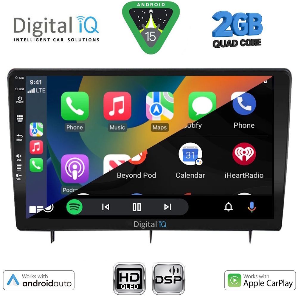 DIGITAL IQ BXC 3192_CPAA (10inc) MULTIMEDIA TABLET for HONDA CIVIC mod. 2022-2026 DIGITAL IQ BXC 3192_CPAA (10inc) MULTIMEDIA TABLET for HONDA CIVIC mod. 2022-2026