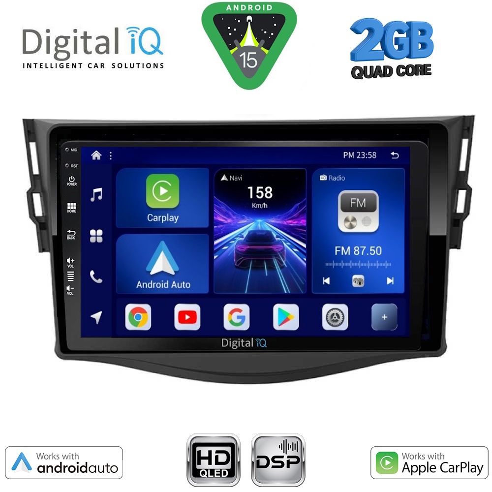 DIGITAL IQ BXC 3731_CPAA (9inc) MULTIMEDIA MULTIMEDIA TABLET for TOYOTA RAV 4 mod. 2006-2012 DIGITAL IQ BXC 3731_CPAA (9inc) MULTIMEDIA MULTIMEDIA TABLET for TOYOTA RAV 4 mod. 2006-2012