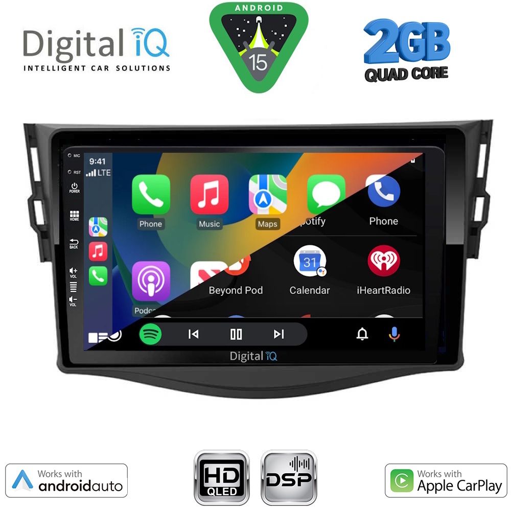 DIGITAL IQ BXC 3731_CPAA (9inc) MULTIMEDIA MULTIMEDIA TABLET for TOYOTA RAV 4 mod. 2006-2012 DIGITAL IQ BXC 3731_CPAA (9inc) MULTIMEDIA MULTIMEDIA TABLET for TOYOTA RAV 4 mod. 2006-2012
