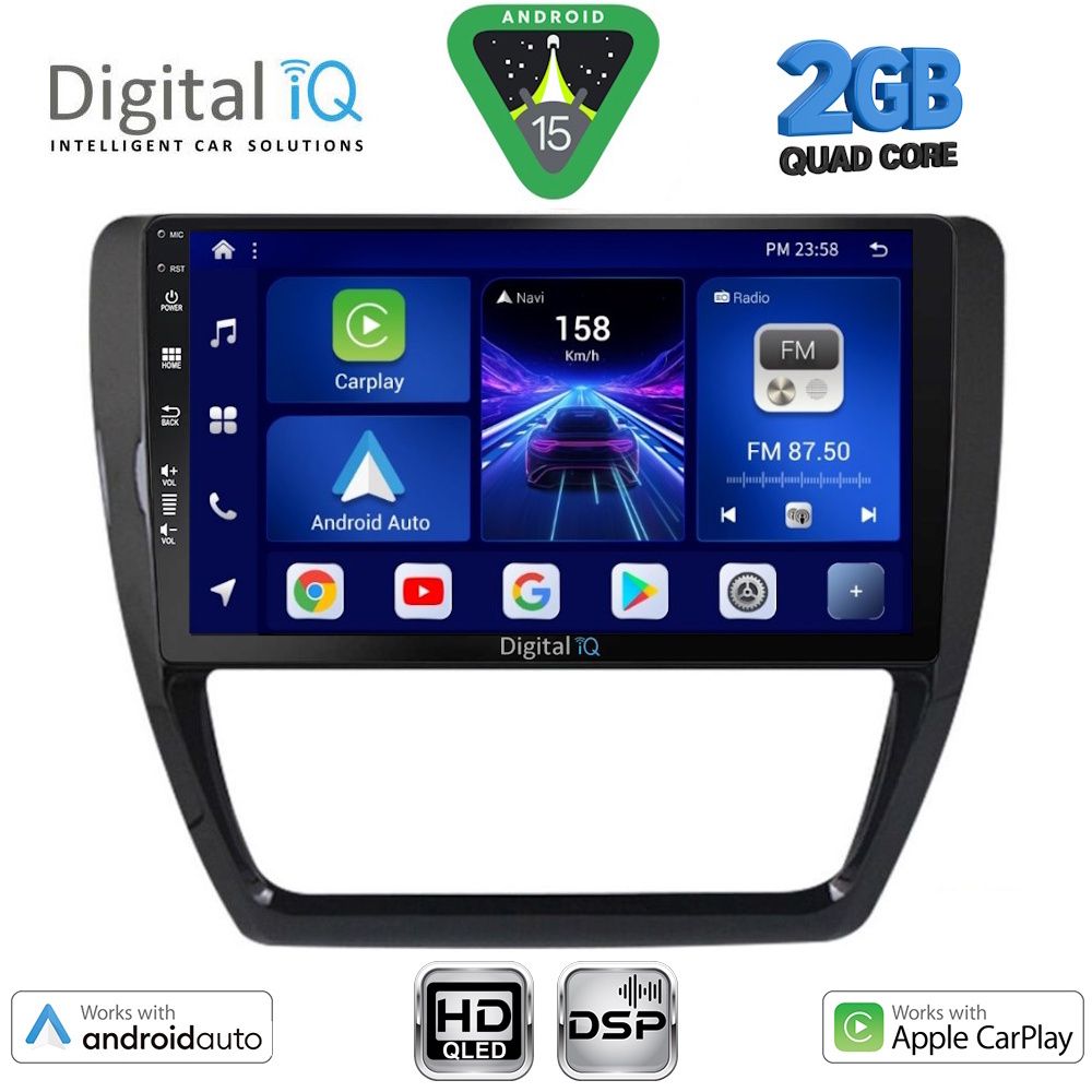 DIGITAL IQ BXC 3741_CPAA (10inc) MULTIMEDIA TABLET for VW JETTA mod. 2010-2016 DIGITAL IQ BXC 3741_CPAA (10inc) MULTIMEDIA TABLET for VW JETTA mod. 2010-2016