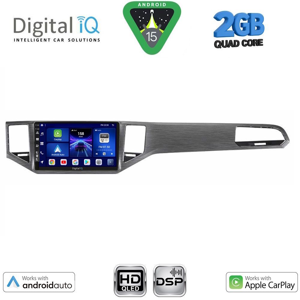 DIGITAL IQ BXC 3745_CPAA (SL) (10inc) MULTIMEDIA TABLET for VW GOLF SPORTSVAN mod. 2014-2021 DIGITAL IQ BXC 3745_CPAA (SL) (10inc) MULTIMEDIA TABLET for VW GOLF SPORTSVAN mod. 2014-2021