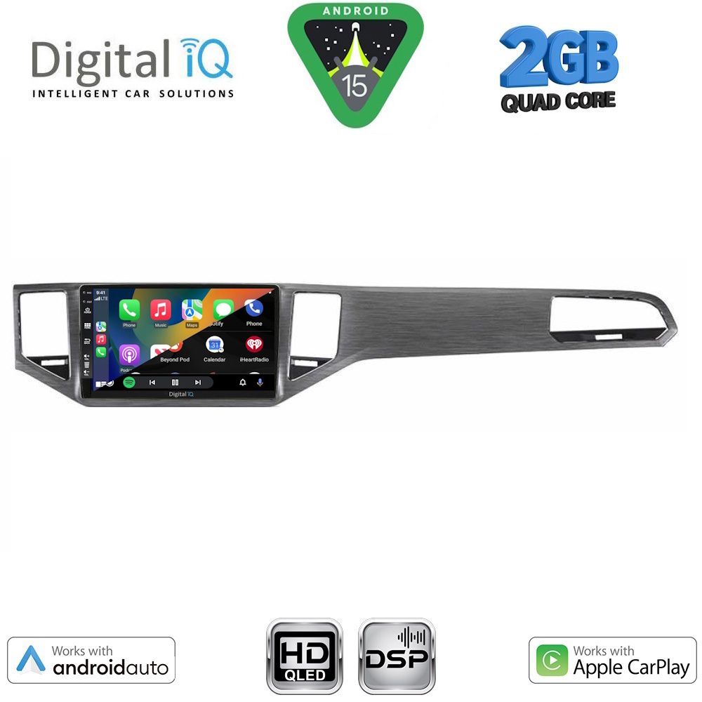 DIGITAL IQ BXC 3745_CPAA (SL) (10inc) MULTIMEDIA TABLET for VW GOLF SPORTSVAN mod. 2014-2021 DIGITAL IQ BXC 3745_CPAA (SL) (10inc) MULTIMEDIA TABLET for VW GOLF SPORTSVAN mod. 2014-2021