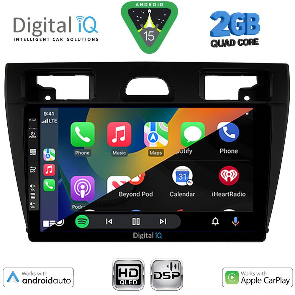 DIGITAL IQ BXC 3153BL_CPAA (9inc) MULTIMEDIA TABLET for FORD FIESTA mod. 2005-2008 (BLACK) DIGITAL IQ BXC 3153BL_CPAA (9inc) MULTIMEDIA TABLET for FORD FIESTA mod. 2005-2008 (BLACK)