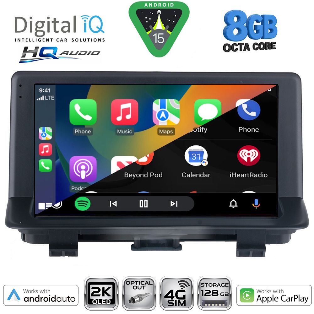 DIGITAL IQ BXK 20013_CPAA (9inc) MULTIMEDIA TABLET for AUDI Q3 mod. 2013-2018 (Low Version) DIGITAL IQ BXK 20013_CPAA (9inc) MULTIMEDIA TABLET for AUDI Q3 mod. 2013-2018 (Low Version)