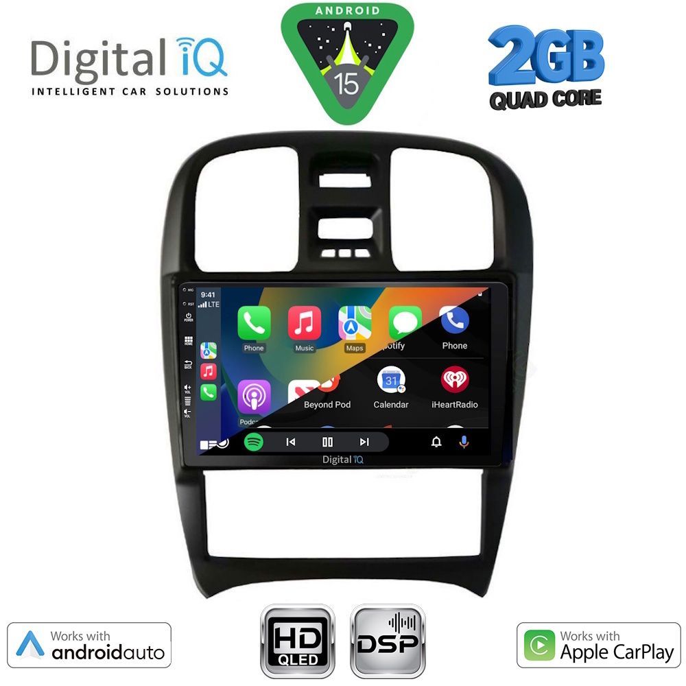 DIGITAL IQ BXC 3247_CPAA (9inc) MULTIMEDIA TABLET for HYUNDAI SONATA mod. 2000-2006 DIGITAL IQ BXC 3247_CPAA (9inc) MULTIMEDIA TABLET for HYUNDAI SONATA mod. 2000-2006