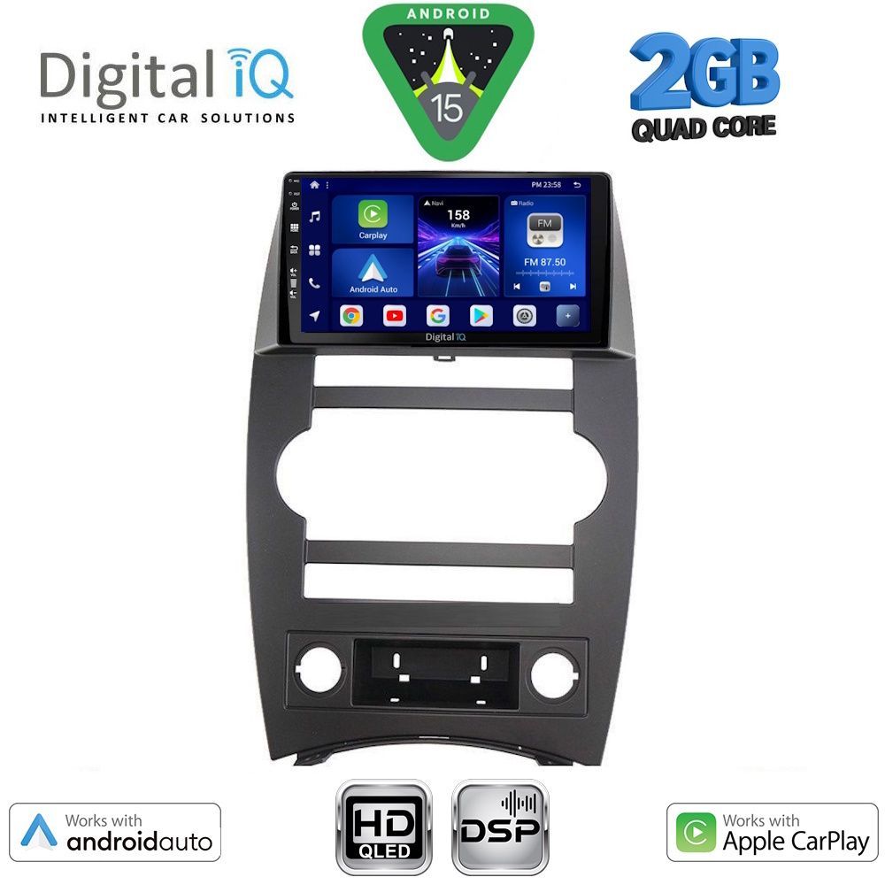 DIGITAL IQ BXC 3274_CPAA (9inc) MULTIMEDIA TABLET for JEEP COMMANDER mod. 2007-2009 DIGITAL IQ BXC 3274_CPAA (9inc) MULTIMEDIA TABLET for JEEP COMMANDER mod. 2007-2009
