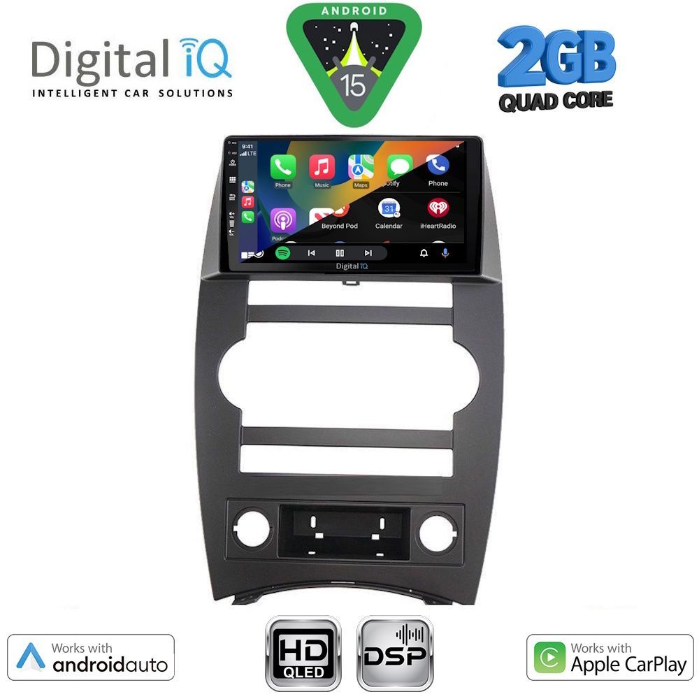 DIGITAL IQ BXC 3274_CPAA (9inc) MULTIMEDIA TABLET for JEEP COMMANDER mod. 2007-2009 DIGITAL IQ BXC 3274_CPAA (9inc) MULTIMEDIA TABLET for JEEP COMMANDER mod. 2007-2009