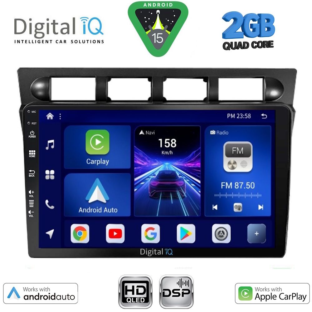 DIGITAL IQ BXC 3306_CPAA (9inc) MULTIMEDIA TABLET for KIA PICANTO mod. 2004-2008 DIGITAL IQ BXC 3306_CPAA (9inc) MULTIMEDIA TABLET for KIA PICANTO mod. 2004-2008