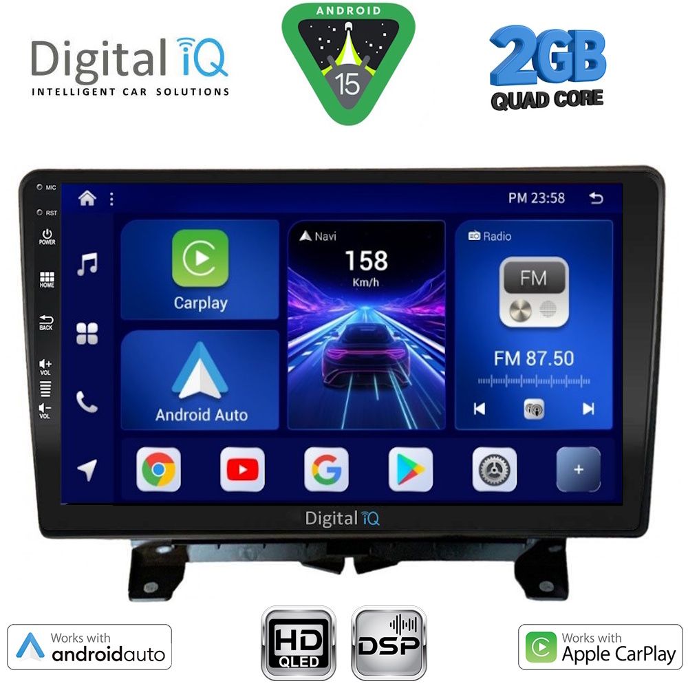 DIGITAL IQ BXC 3332_CPAA (9inc) MULTIMEDIA TABLET for LAND ROVER DISCOVERY 3 - RANGE ROVER SPORT mod. 2004-2009 DIGITAL IQ BXC 3332_CPAA (9inc) MULTIMEDIA TABLET for LAND ROVER DISCOVERY 3 - RANGE ROVER SPORT mod. 2004-2009