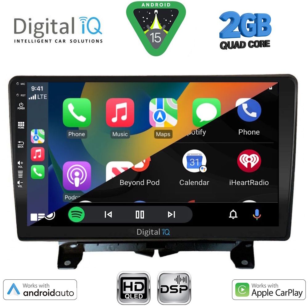 DIGITAL IQ BXC 3332_CPAA (9inc) MULTIMEDIA TABLET for LAND ROVER DISCOVERY 3 - RANGE ROVER SPORT mod. 2004-2009 DIGITAL IQ BXC 3332_CPAA (9inc) MULTIMEDIA TABLET for LAND ROVER DISCOVERY 3 - RANGE ROVER SPORT mod. 2004-2009