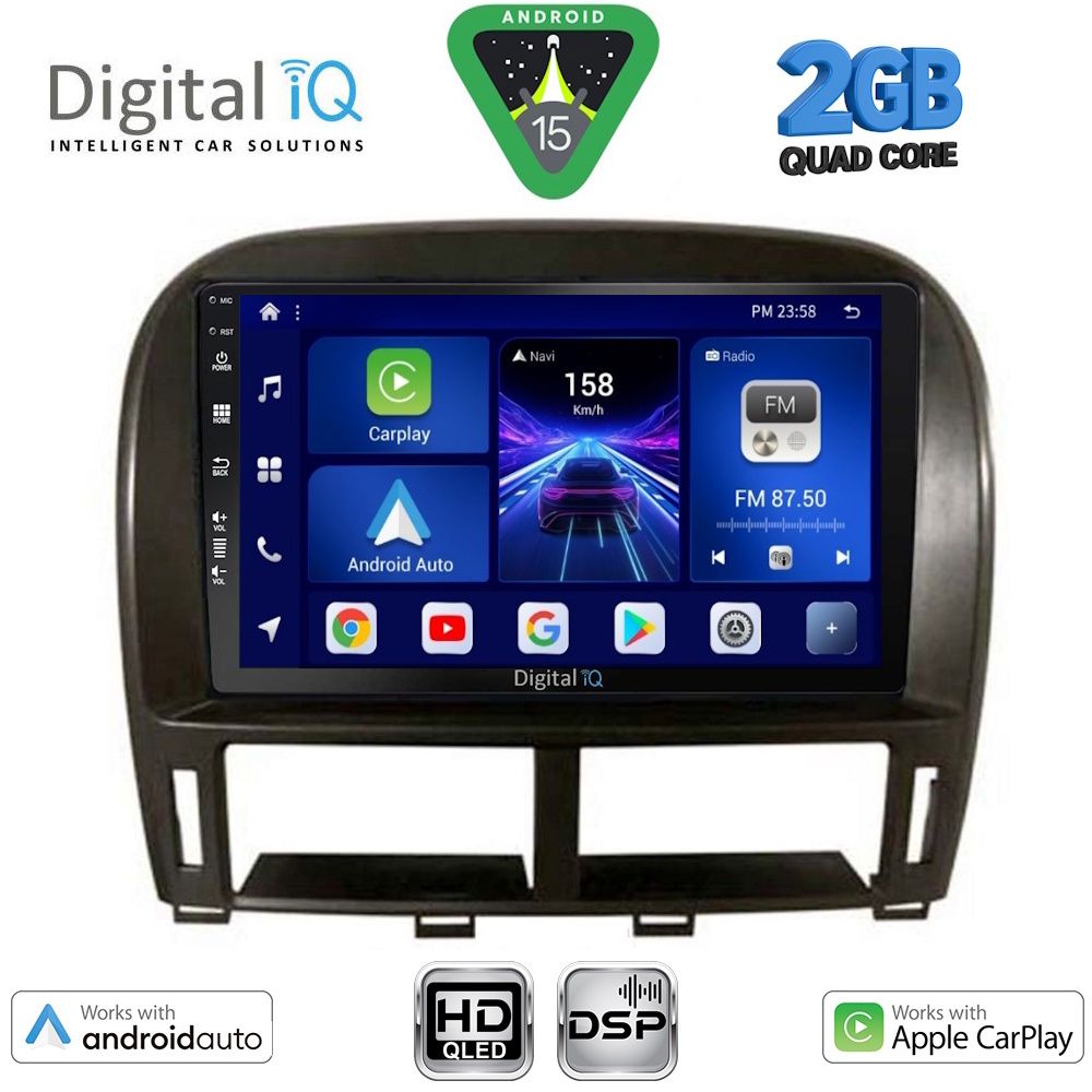 DIGITAL IQ BXC 3343_CPAA (9inc) MULTIMEDIA TABLET for LEXUS LS 430 – XF 430 mod. 2000-2006 DIGITAL IQ BXC 3343_CPAA (9inc) MULTIMEDIA TABLET for LEXUS LS 430 – XF 430 mod. 2000-2006