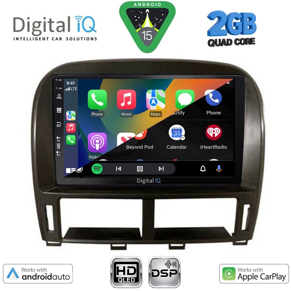 DIGITAL IQ BXC 3343_CPAA (9inc) MULTIMEDIA TABLET for LEXUS LS 430 – XF 430 mod. 2000-2006 DIGITAL IQ BXC 3343_CPAA (9inc) MULTIMEDIA TABLET for LEXUS LS 430 – XF 430 mod. 2000-2006