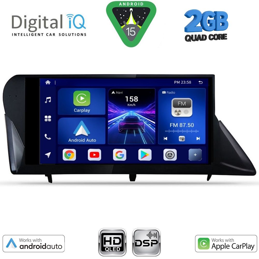 DIGITAL IQ BXC 3346_CPAA (9inc) MULTIMEDIA TABLET for LEXUS RX mod. 2009-2014 DIGITAL IQ BXC 3346_CPAA (9inc) MULTIMEDIA TABLET for LEXUS RX mod. 2009-2014