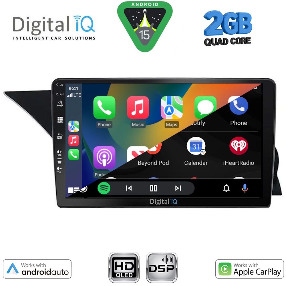 DIGITAL IQ BXC 3412_CPAA (NTG 4.5) (9inc) MULTIMEDIA TABLET for MERCEDES GLK (X204) mod. 2013-2017 DIGITAL IQ BXC 3412_CPAA (NTG 4.5) (9inc) MULTIMEDIA TABLET for MERCEDES GLK (X204) mod. 2013-2017