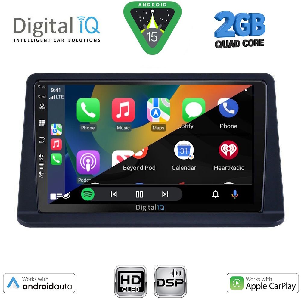 DIGITAL IQ BXC 3445_CPAA (9inc) MULTIMEDIA TABLET for MITSUBISHI PAJERO mod. 1999-2006 DIGITAL IQ BXC 3445_CPAA (9inc) MULTIMEDIA TABLET for MITSUBISHI PAJERO mod. 1999-2006