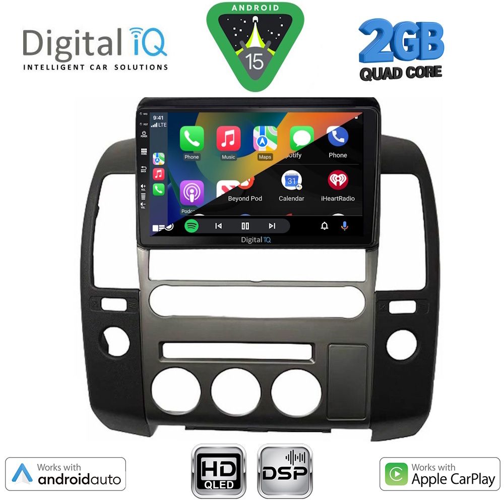 DIGITAL IQ BXC 3454_CPAA (ORIG.NAVI) (9inc) MULTIMEDIA TABLET for NISSAN NAVARA D40 mod. 2006-2011 με Original Navi DIGITAL IQ BXC 3454_CPAA (ORIG.NAVI) (9inc) MULTIMEDIA TABLET for NISSAN NAVARA D40 mod. 2006-2011 με Original Navi
