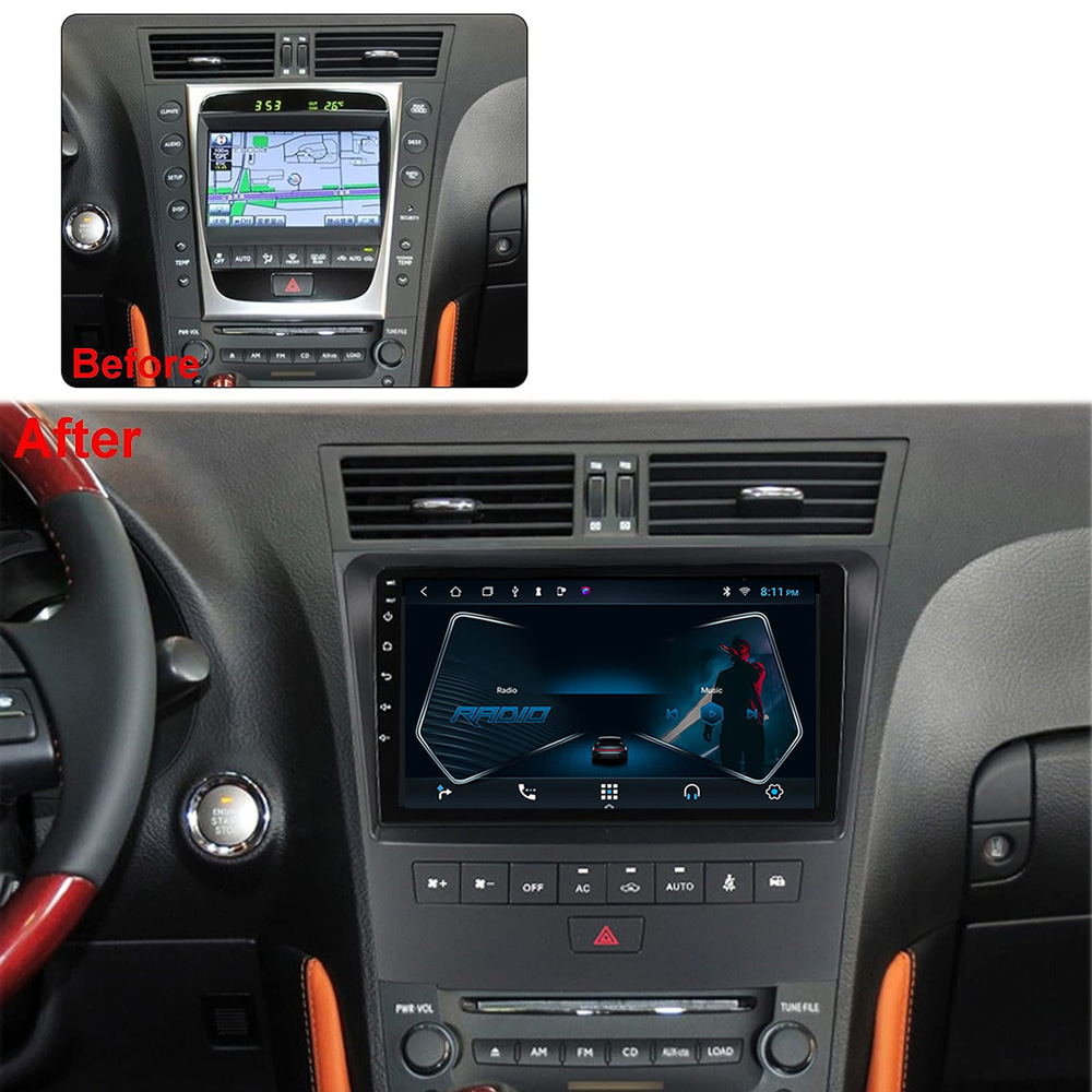 DIGITAL IQ BXC 3341_CPAA (9inc) MULTIMEDIA TABLET for LEXUS GS mod. 2004-2011 DIGITAL IQ BXC 3341_CPAA (9inc) MULTIMEDIA TABLET for LEXUS GS mod. 2004-2011