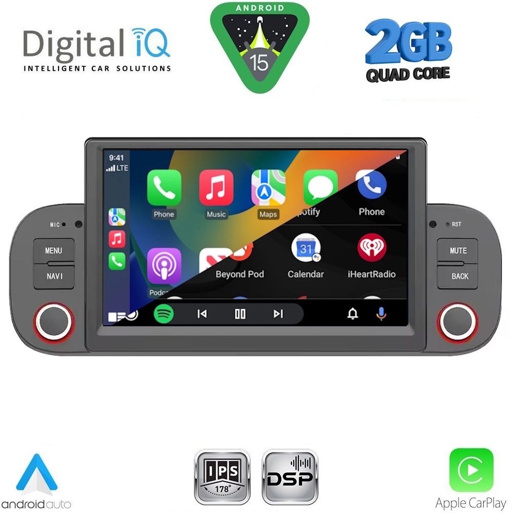 DIGITAL IQ BLD 222_CPA (7" DECK) MULTIMEDIA SYSTEM for FIAT PANDA mod. 2012-2024 DIGITAL IQ BLD 222_CPA (7" DECK) MULTIMEDIA SYSTEM for FIAT PANDA mod. 2012-2024