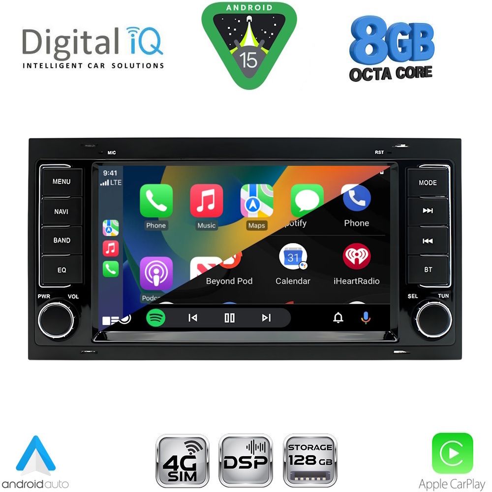 DIGITAL IQ BLM 742_CPA (7" DECK) MULTIMEDIA SYSTEM for VW TOUAREG mod. 2003-2011 DIGITAL IQ BLM 742_CPA (7" DECK) MULTIMEDIA SYSTEM for VW TOUAREG mod. 2003-2011