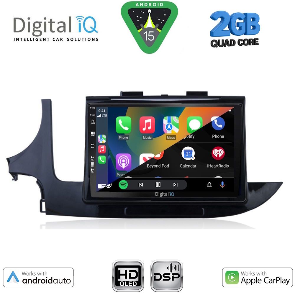 DIGITAL IQ BXC 3497_CPAA (9inc) MULTIMEDIA TABLET for OPEL MOKKA mod. 2016-2021 DIGITAL IQ BXC 3497_CPAA (9inc) MULTIMEDIA TABLET for OPEL MOKKA mod. 2016-2021