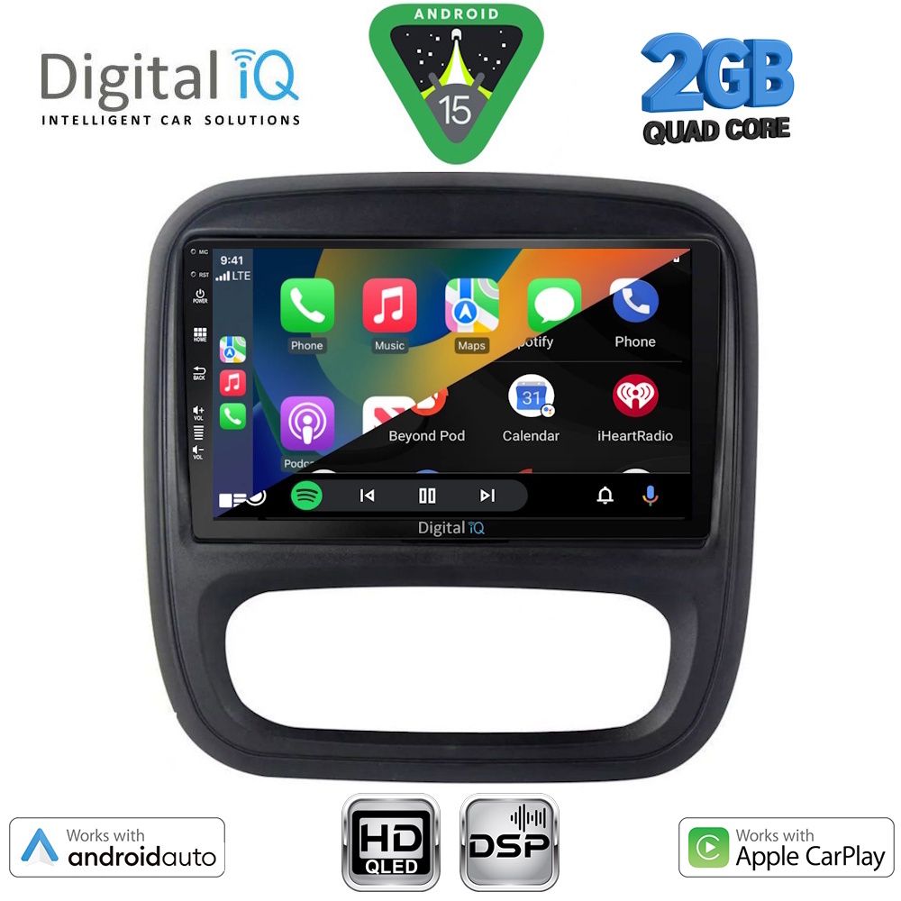DIGITAL IQ BXC 3499_CPAA (9inc) MULTIMEDIA TABLET for OPEL VIVARO – RENAULT TRAFIC – FIAT TALENDO – NISSAN NV 300 mod. 2014-2020 DIGITAL IQ BXC 3499_CPAA (9inc) MULTIMEDIA TABLET for OPEL VIVARO – RENAULT TRAFIC – FIAT TALENDO – NISSAN NV 300 mod. 2014-2020