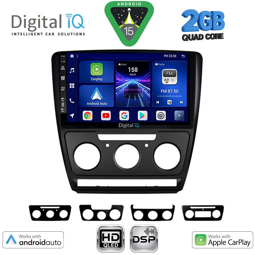 DIGITAL IQ BXC 3595BL_CPAA (10inc) MULTIMEDIA TABLET for SKODA OCTAVIA 5 mod. 2005-2013 (BLACK) DIGITAL IQ BXC 3595BL_CPAA (10inc) MULTIMEDIA TABLET for SKODA OCTAVIA 5 mod. 2005-2013 (BLACK)