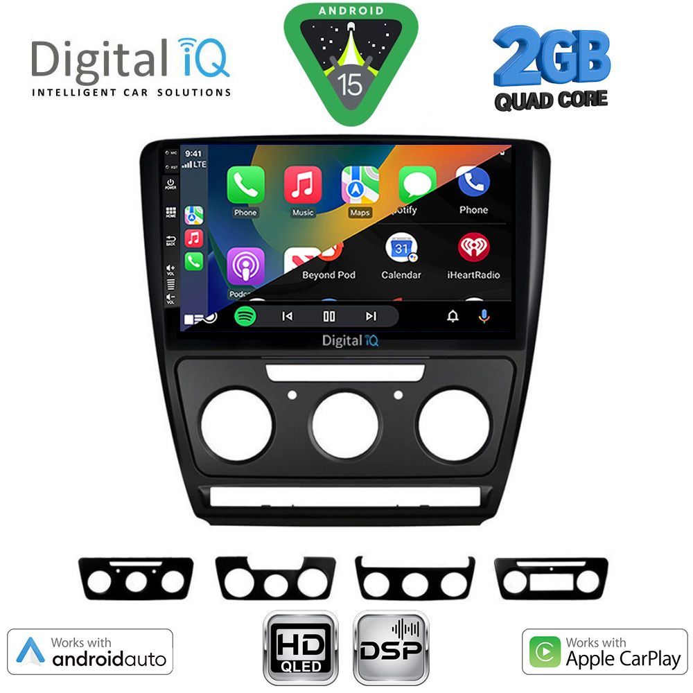 DIGITAL IQ BXC 3595BL_CPAA (10inc) MULTIMEDIA TABLET for SKODA OCTAVIA 5 mod. 2005-2013 (BLACK) DIGITAL IQ BXC 3595BL_CPAA (10inc) MULTIMEDIA TABLET for SKODA OCTAVIA 5 mod. 2005-2013 (BLACK)