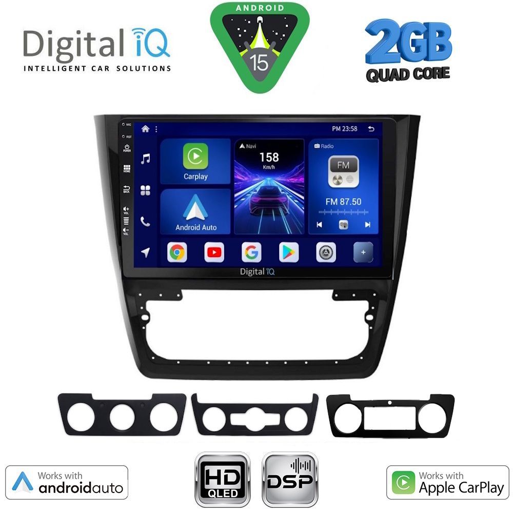 DIGITAL IQ BXC 3610_CPAA (10inc) MULTIMEDIA TABLET for SKODA YETI mod. 2014-2018 DIGITAL IQ BXC 3610_CPAA (10inc) MULTIMEDIA TABLET for SKODA YETI mod. 2014-2018