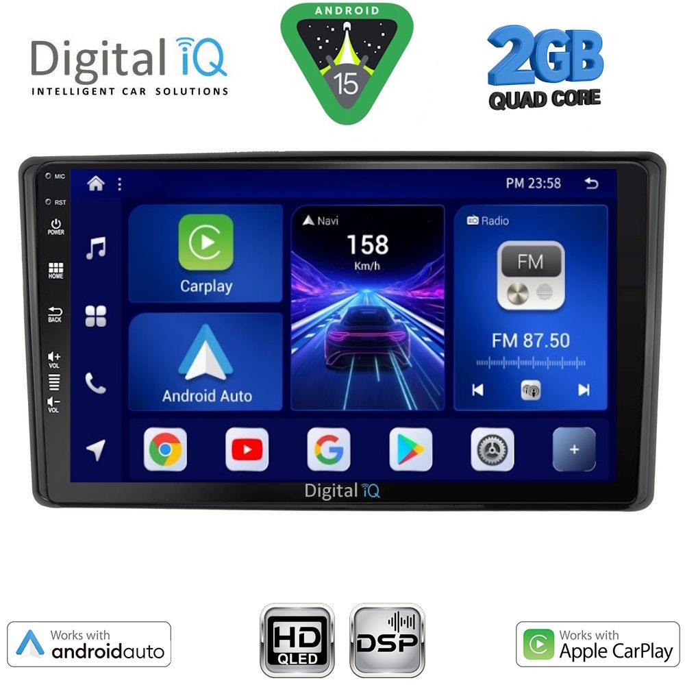 DIGITAL IQ BXC 3701_CPAA (10inc) MULTIMEDIA TABLET for TOYOTA RAIZE mod. 2020-2026 DIGITAL IQ BXC 3701_CPAA (10inc) MULTIMEDIA TABLET for TOYOTA RAIZE mod. 2020-2026
