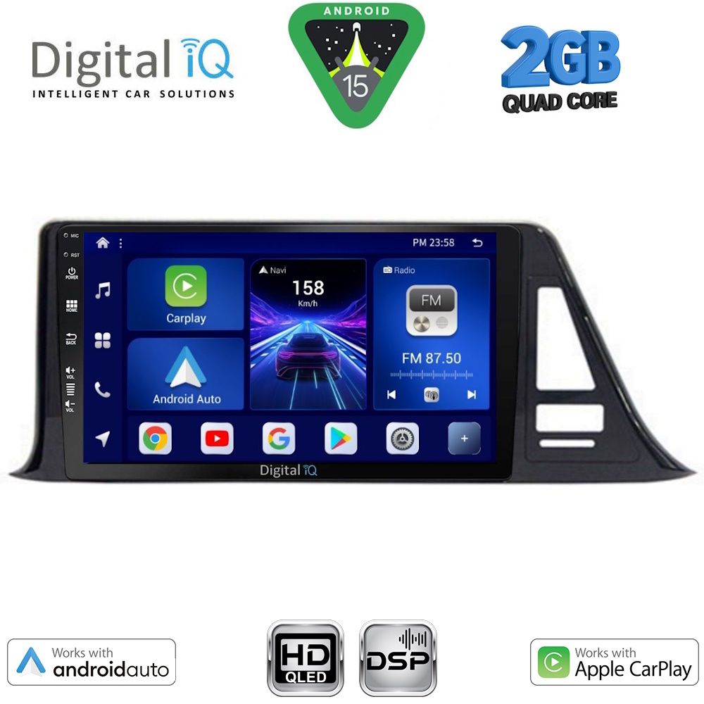 DIGITAL IQ BXC 3709_CPAA (9inc) MULTIMEDIA TABLET for TOYOTA CH-R mod. 2017-2023 DIGITAL IQ BXC 3709_CPAA (9inc) MULTIMEDIA TABLET for TOYOTA CH-R mod. 2017-2023