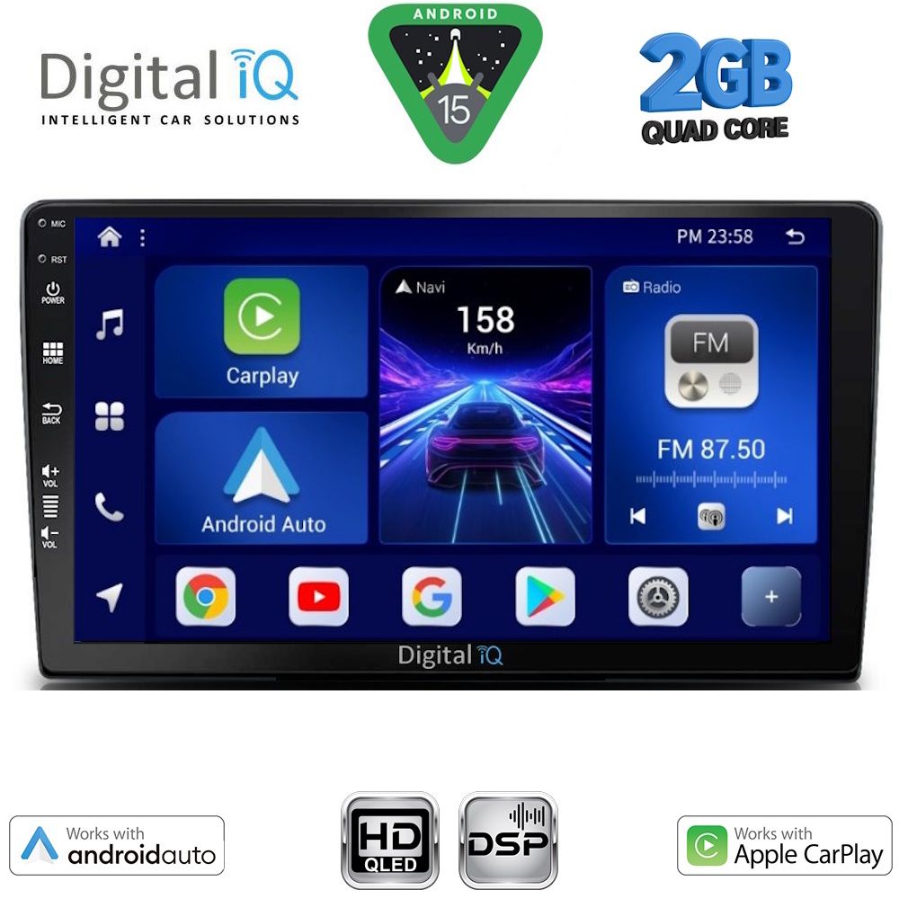DIGITAL IQ BXC 3722_CPAA (9inc) MULTIMEDIA TABLET for TOYOTA LANDCRUISER mod. 1998-2003 DIGITAL IQ BXC 3722_CPAA (9inc) MULTIMEDIA TABLET for TOYOTA LANDCRUISER mod. 1998-2003