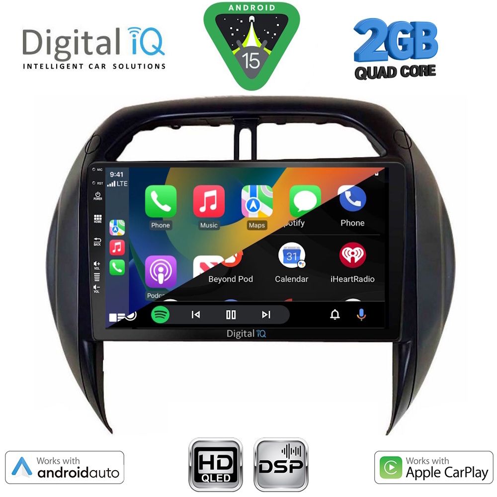DIGITAL IQ BXC 3730_CPAA CLIMA (9inc) MULTIMEDIA TABLET for TOYOTA RAV 4 mod. 2000-2006 DIGITAL IQ BXC 3730_CPAA CLIMA (9inc) MULTIMEDIA TABLET for TOYOTA RAV 4 mod. 2000-2006