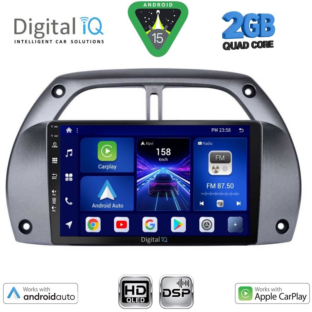 DIGITAL IQ BXC 3730_CPAA A/C (9inc) MULTIMEDIA TABLET for TOYOTA RAV 4 mod. 2000-2006 DIGITAL IQ BXC 3730_CPAA A/C (9inc) MULTIMEDIA TABLET for TOYOTA RAV 4 mod. 2000-2006