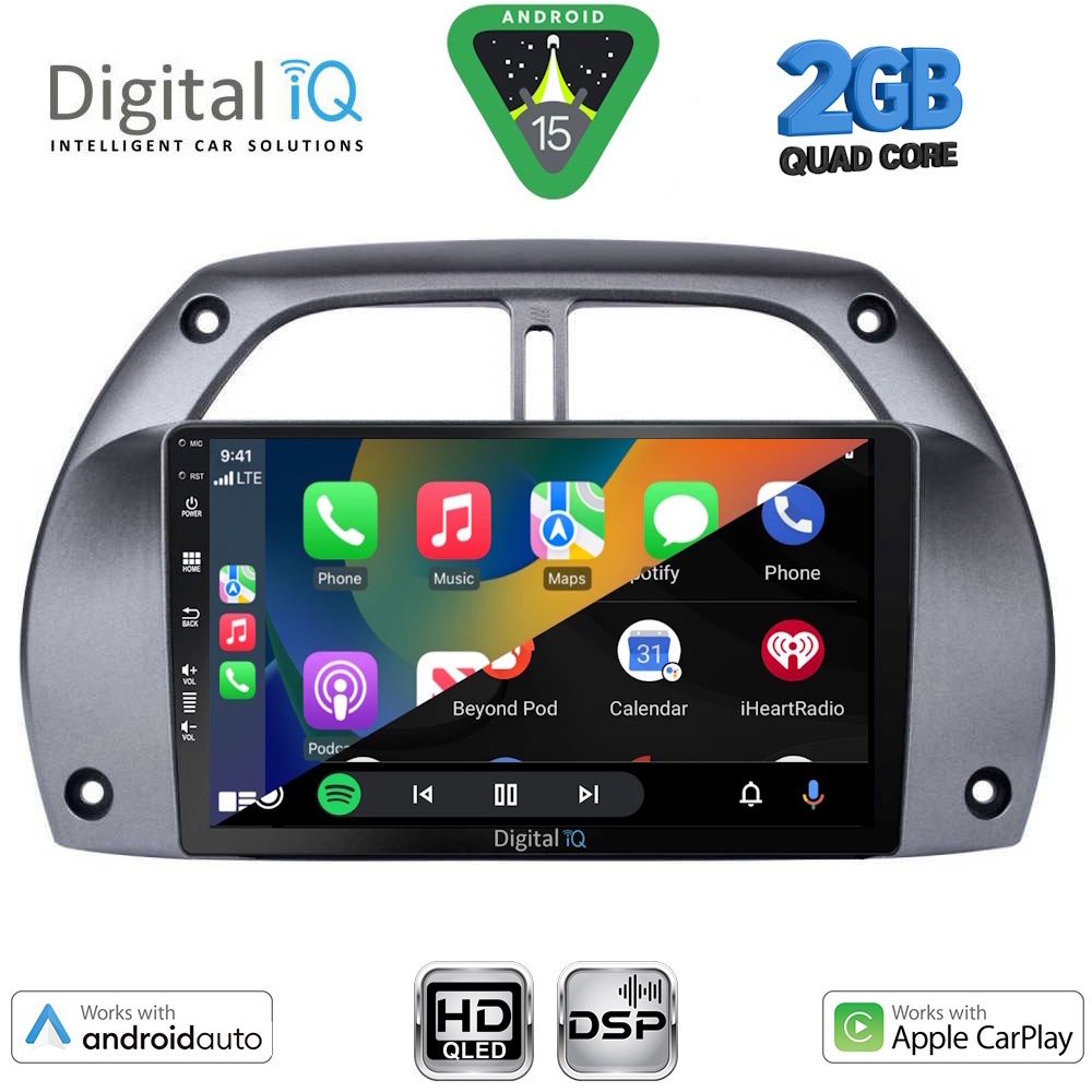 DIGITAL IQ BXC 3730_CPAA A/C (9inc) MULTIMEDIA TABLET for TOYOTA RAV 4 mod. 2000-2006 DIGITAL IQ BXC 3730_CPAA A/C (9inc) MULTIMEDIA TABLET for TOYOTA RAV 4 mod. 2000-2006